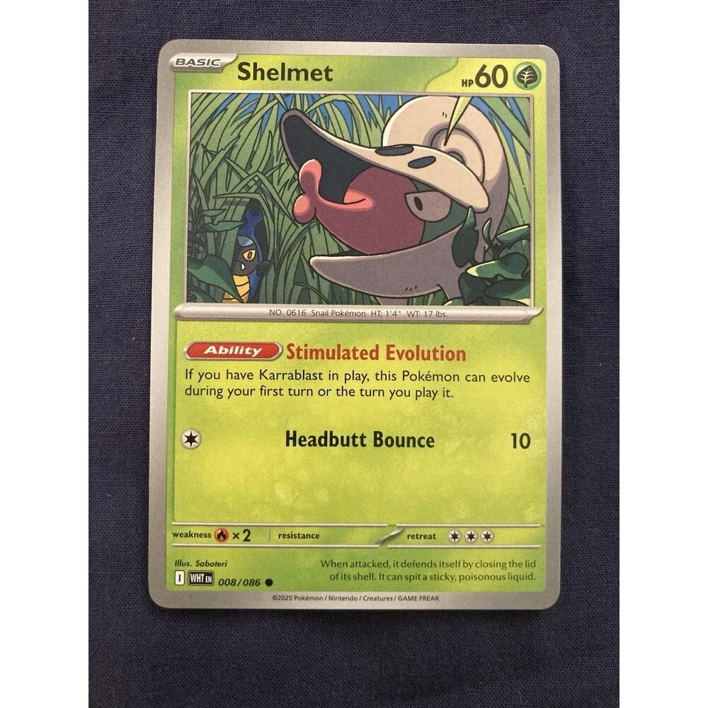 Shelmet 008/086 Sv: White Flare Basic Common Regular